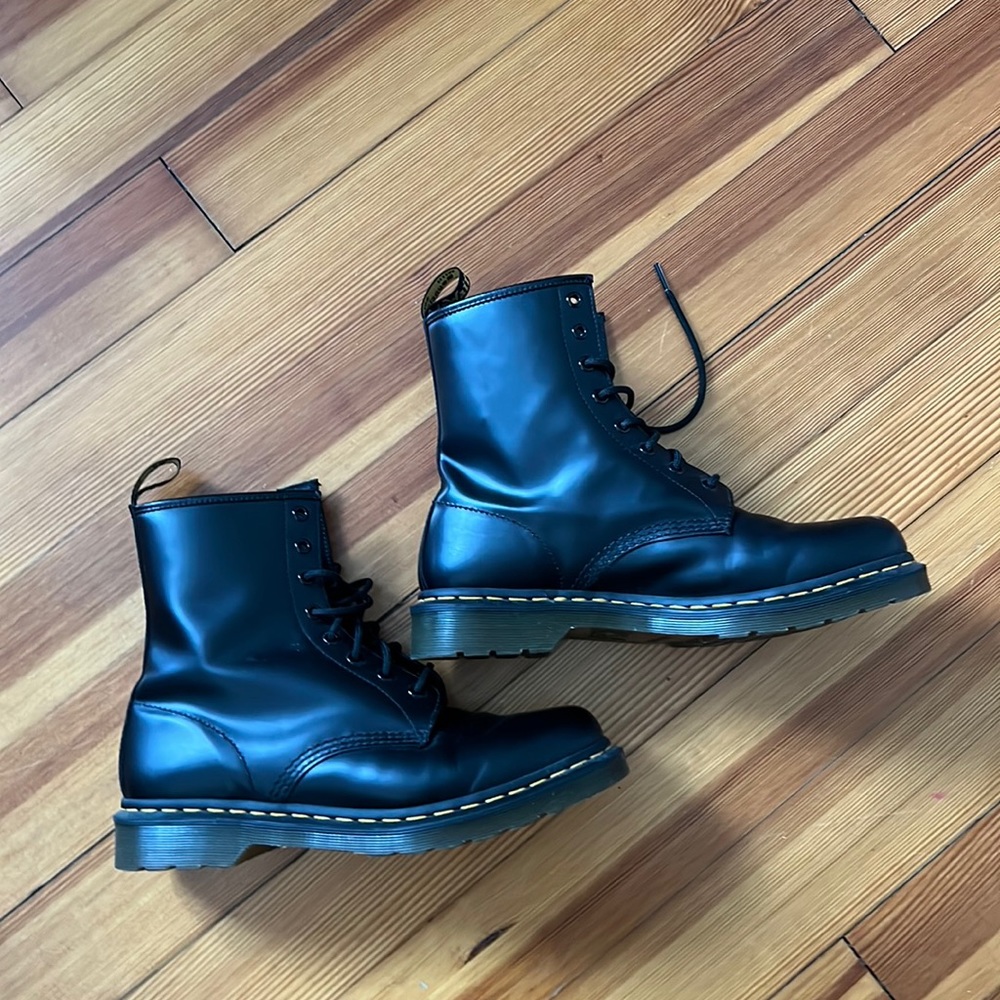 Dr.Marten leather lace up boots